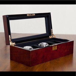 Wolf SAVOY 5 PIECE WATCH BOX